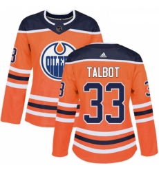 Womens Adidas Edmonton Oilers 33 Cam Talbot Authentic Orange Home NHL Jersey Womens Adidas Edmonton Oilers 33 Cam Talbot Authentic Orange Home NHL Jersey