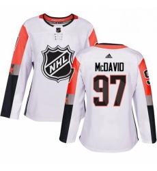 Womens Adidas Edmonton Oilers 97 Connor McDavid Authentic White 2018 All Star Pacific Division NHL Jersey Womens Adidas Edmonton Oilers 97 Connor McDavid Authentic White 2018 All Star Pacific Division NHL Jersey
