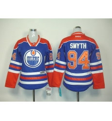 women Edmonton Oilers #94 smyth IT.BLUE jerseys women Edmonton Oilers #94 smyth IT.BLUE jerseys