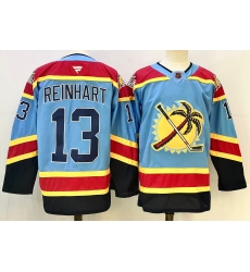 Men Florida Panthers 13 Sam Reinhart Blue 2025 Stitched Hockey Jersey Men Florida Panthers 13 Sam Reinhart Blue 2025 Stitched Hockey Jersey