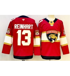 Men Florida Panthers 13 Sam Reinhart Red 2024 25 Home Stitched Hockey Jersey Men Florida Panthers 13 Sam Reinhart Red 2024 25 Home Stitched Hockey Jersey