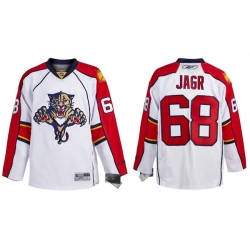 Men Florida Panthers ACTIVE PLAYER Custom White Stitched Hockey Jersey