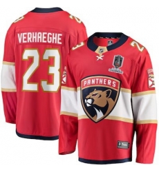 mens fanatics carter verhaeghe red florida panthers home breakaway jersey 2025 stanley cup champions mens fanatics carter verhaeghe red florida panthers home breakaway jersey 2025 stanley cup champions