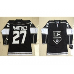 Los Angeles Kings 27 Alec Martinez Black NHL Jerseys