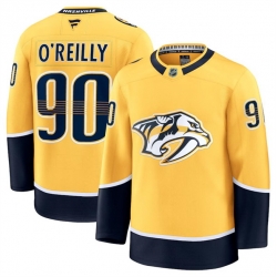 Men Nashville Predators 90 Ryan O 27Reilly Gold 2024 25 Home Stitched Hockey Jersey