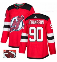 Mens Adidas New Jersey Devils 90 Marcus Johansson Authentic Red Fashion Gold NHL Jersey Mens Adidas New Jersey Devils 90 Marcus Johansson Authentic Red Fashion Gold NHL Jersey