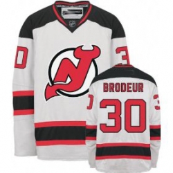 New Jersey Devils #30 Brodeur White Hockey Jersey