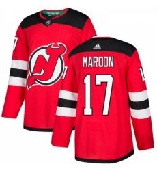 Youth Adidas New Jersey Devils 17 Patrick Maroon Authentic Red Home NHL Jersey Youth Adidas New Jersey Devils 17 Patrick Maroon Authentic Red Home NHL Jersey