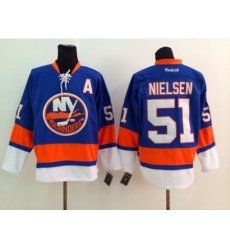 NHL New York Islanders #51 nielsen blue-orange jerseys NHL New York Islanders #51 nielsen blue-orange jerseys