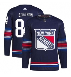 Men New York Rangers 84 Adam Edstrom Navy Stitched Jersey