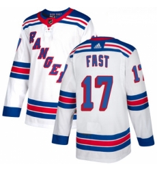 Womens Adidas New York Rangers 17 Jesper Fast Authentic White Away NHL Jersey Womens Adidas New York Rangers 17 Jesper Fast Authentic White Away NHL Jersey