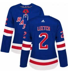 Womens Adidas New York Rangers 2 Brian Leetch Premier Royal Blue Home NHL Jersey Womens Adidas New York Rangers 2 Brian Leetch Premier Royal Blue Home NHL Jersey