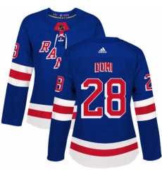 Womens Adidas New York Rangers 28 Tie Domi Premier Royal Blue Home NHL Jersey Womens Adidas New York Rangers 28 Tie Domi Premier Royal Blue Home NHL Jersey