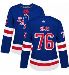 Womens Adidas New York Rangers 76 Brady Skjei Premier Royal Blue Home NHL Jersey Womens Adidas New York Rangers 76 Brady Skjei Premier Royal Blue Home NHL Jersey