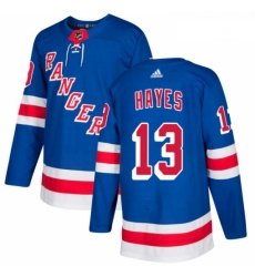 Youth Adidas New York Rangers 13 Kevin Hayes Premier Royal Blue Home NHL Jersey Youth Adidas New York Rangers 13 Kevin Hayes Premier Royal Blue Home NHL Jersey