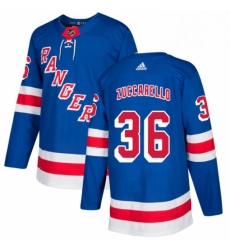 Youth Adidas New York Rangers 36 Mats Zuccarello Authentic Royal Blue Home NHL Jersey Youth Adidas New York Rangers 36 Mats Zuccarello Authentic Royal Blue Home NHL Jersey