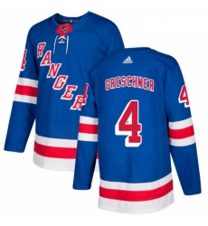 Youth Adidas New York Rangers 4 Ron Greschner Premier Royal Blue Home NHL Jersey Youth Adidas New York Rangers 4 Ron Greschner Premier Royal Blue Home NHL Jersey