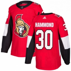 Mens Adidas Ottawa Senators 30 Andrew Hammond Premier Red Home NHL Jersey 