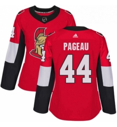 Womens Adidas Ottawa Senators 44 Jean Gabriel Pageau Premier Red Home NHL Jersey 