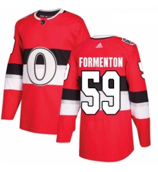 Youth Adidas Ottawa Senators 59 Alex Formenton Authentic Red 2017 100 Classic NHL Jersey Youth Adidas Ottawa Senators 59 Alex Formenton Authentic Red 2017 100 Classic NHL Jersey