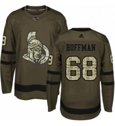 Youth Adidas Ottawa Senators 68 Mike Hoffman Premier Green Salute to Service NHL Jersey Youth Adidas Ottawa Senators 68 Mike Hoffman Premier Green Salute to Service NHL Jersey