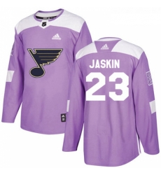 Youth Adidas St Louis Blues 23 Dmitrij Jaskin Authentic Purple Fights Cancer Practice NHL Jersey Youth Adidas St Louis Blues 23 Dmitrij Jaskin Authentic Purple Fights Cancer Practice NHL Jersey