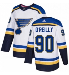 Youth Adidas St Louis Blues 90 Ryan OReilly Authentic White Away NHL Jerse Youth Adidas St Louis Blues 90 Ryan OReilly Authentic White Away NHL Jerse
