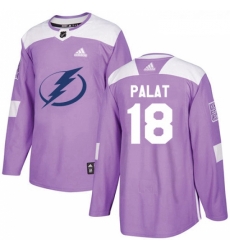 Youth Adidas Tampa Bay Lightning 18 Ondrej Palat Authentic Purple Fights Cancer Practice NHL Jersey Youth Adidas Tampa Bay Lightning 18 Ondrej Palat Authentic Purple Fights Cancer Practice NHL Jersey