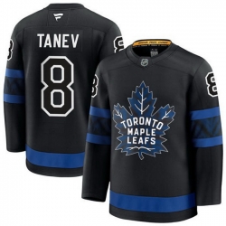 Men Toronto Maple Leafs  8 Christopher Tanev Fanatics Black Alternate Reversible Next Gen Jersey