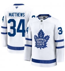 Men Toronto Maple Leafs Auston Matthews 34 Fanatics Away White Premium Stitched Hockey Jersey Men Toronto Maple Leafs Auston Matthews 34 Fanatics Away White Premium Stitched Hockey Jersey