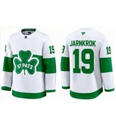 Men Toronto Maple Leafs Calle Jarnkrok 19 White St Patricks Authentic Jersey Men Toronto Maple Leafs Calle Jarnkrok 19 White St Patricks Authentic Jersey
