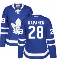 Maple Leafs #28 Kasperi Kapanen Blue Home Womens Stitched NHL Jersey Maple Leafs #28 Kasperi Kapanen Blue Home Womens Stitched NHL Jersey