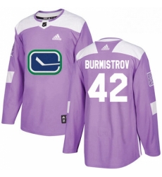 Youth Adidas Vancouver Canucks 42 Alex Burmistrov Authentic Purple Fights Cancer Practice NHL Jersey Youth Adidas Vancouver Canucks 42 Alex Burmistrov Authentic Purple Fights Cancer Practice NHL Jersey