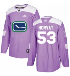 Youth Adidas Vancouver Canucks 53 Bo Horvat Authentic Purple Fights Cancer Practice NHL Jersey Youth Adidas Vancouver Canucks 53 Bo Horvat Authentic Purple Fights Cancer Practice NHL Jersey