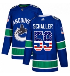 Youth Adidas Vancouver Canucks 59 Tim Schaller Authentic Blue USA Flag Fashion NHL Jersey Youth Adidas Vancouver Canucks 59 Tim Schaller Authentic Blue USA Flag Fashion NHL Jersey