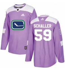Youth Adidas Vancouver Canucks 59 Tim Schaller Authentic Purple Fights Cancer Practice NHL Jersey Youth Adidas Vancouver Canucks 59 Tim Schaller Authentic Purple Fights Cancer Practice NHL Jersey