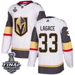womens maxime lagace vegas golden knights jersey white adidas 33 nhl away 2018 stanley cup final authentic