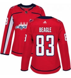 Womens Adidas Washington Capitals 83 Jay Beagle Premier Red Home NHL Jersey Womens Adidas Washington Capitals 83 Jay Beagle Premier Red Home NHL Jersey