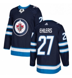Youth Adidas Winnipeg Jets 27 Nikolaj Ehlers Premier Navy Blue Home NHL Jersey Youth Adidas Winnipeg Jets 27 Nikolaj Ehlers Premier Navy Blue Home NHL Jersey
