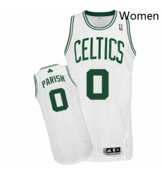 Womens Adidas Boston Celtics 0 Robert Parish Authentic White Home NBA Jersey Womens Adidas Boston Celtics 0 Robert Parish Authentic White Home NBA Jersey