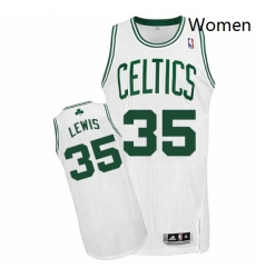 Womens Adidas Boston Celtics 35 Reggie Lewis Authentic White Home NBA Jersey Womens Adidas Boston Celtics 35 Reggie Lewis Authentic White Home NBA Jersey