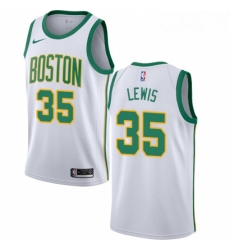Womens Nike Boston Celtics 35 Reggie Lewis Swingman White NBA Jersey City Edition Womens Nike Boston Celtics 35 Reggie Lewis Swingman White NBA Jersey City Edition