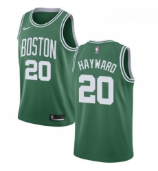 Youth Nike Boston Celtics 20 Gordon Hayward Swingman GreenWhite No Road NBA Jersey Icon Edition 