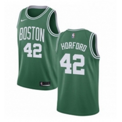 Youth Nike Boston Celtics 42 Al Horford Swingman GreenWhite No Road NBA Jersey Icon Edition