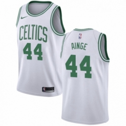 Youth Nike Boston Celtics 44 Danny Ainge Authentic White NBA Jersey Association Edition
