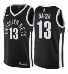 Womens Nike Brooklyn Nets 13 Shabazz Napier Swingman Black NBA Jersey City Edition Womens Nike Brooklyn Nets 13 Shabazz Napier Swingman Black NBA Jersey City Edition