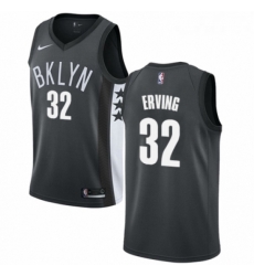Womens Nike Brooklyn Nets 32 Julius Erving Authentic Gray NBA Jersey Statement Edition Womens Nike Brooklyn Nets 32 Julius Erving Authentic Gray NBA Jersey Statement Edition
