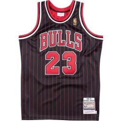 Youth Chicago Bulls 23 Michael Jordan Hardwood Classic Black Alternate NBA Jersey