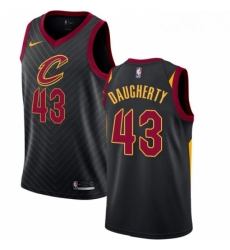 Womens Nike Cleveland Cavaliers 43 Brad Daugherty Authentic Black Alternate NBA Jersey Statement Edition Womens Nike Cleveland Cavaliers 43 Brad Daugherty Authentic Black Alternate NBA Jersey Statement Edition