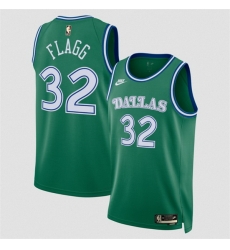 Men Dallas Mavericks 32 Cooper Flagg Green 2025 Classic Edition Stitched Basketball Jersey Men Dallas Mavericks 32 Cooper Flagg Green 2025 Classic Edition Stitched Basketball Jersey